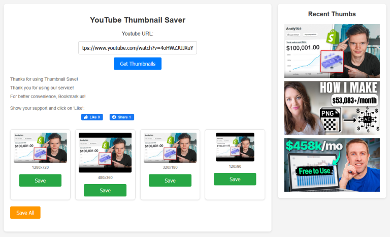 Introducing the Free YouTube Thumbnail Saver: Your Go-To Tool for Effortless Thumbnail Downloads